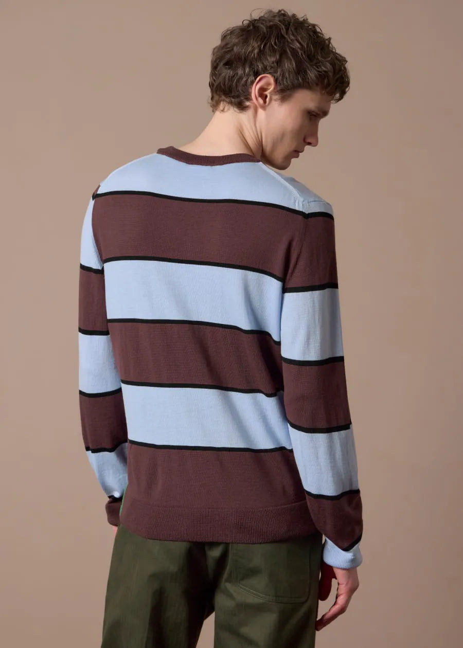 Blue and Brown