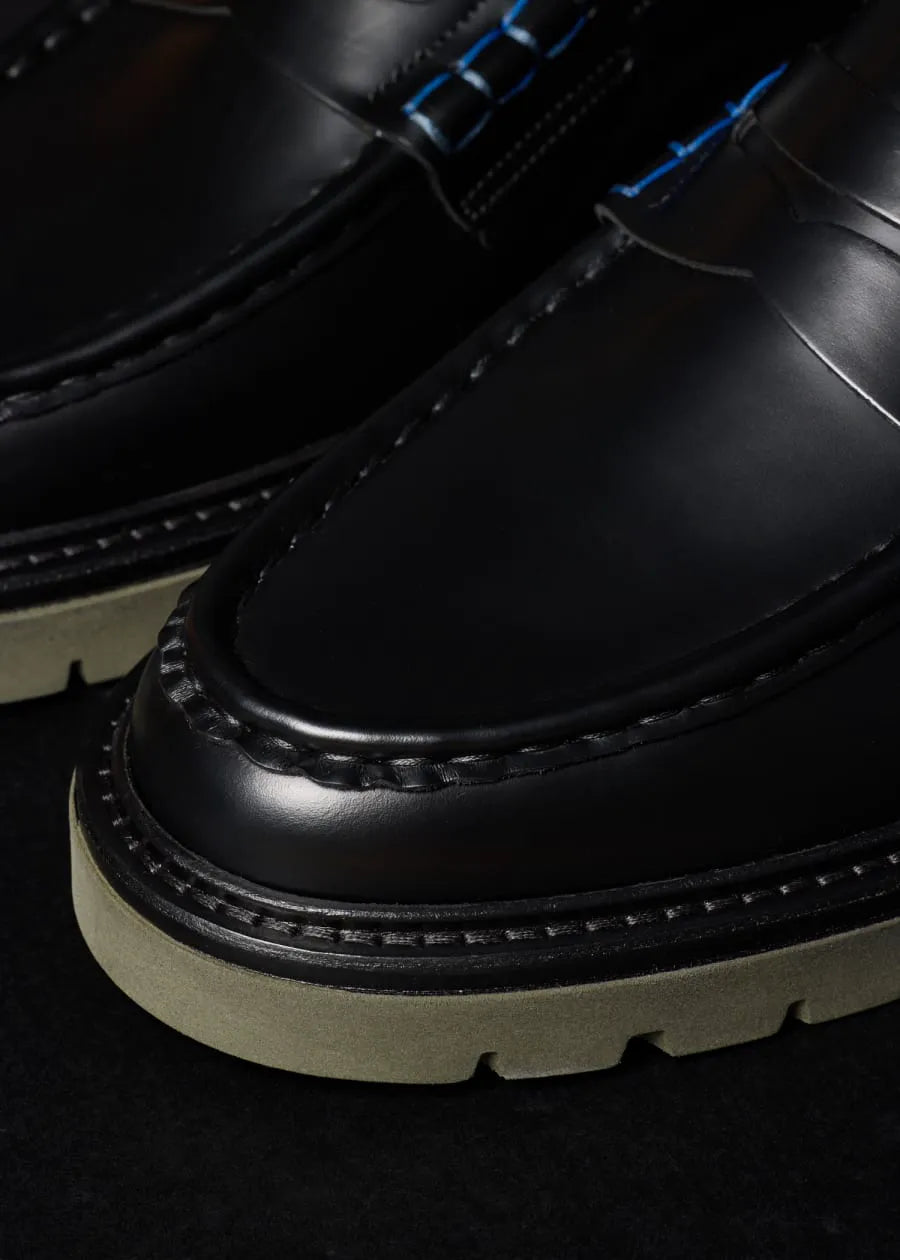 Black 'Alfie' Loafers