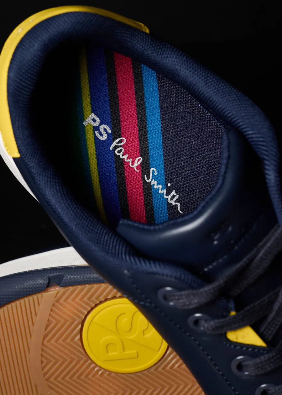 Navy and Yellow