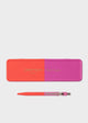 Warm Red & Melrose Pink