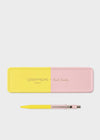 Chartreuse Yellow & Rose Pink