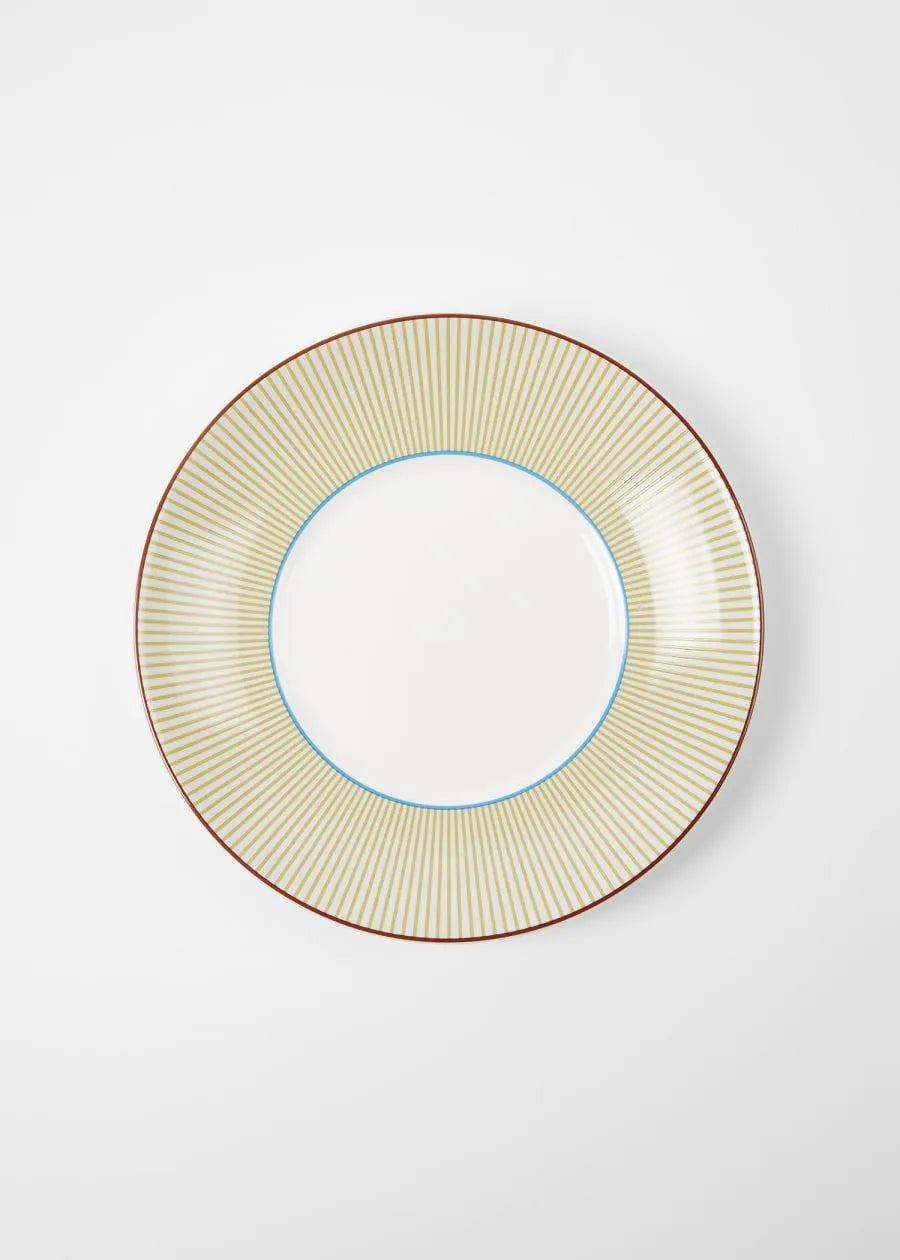 Blue Teacup and Saucer