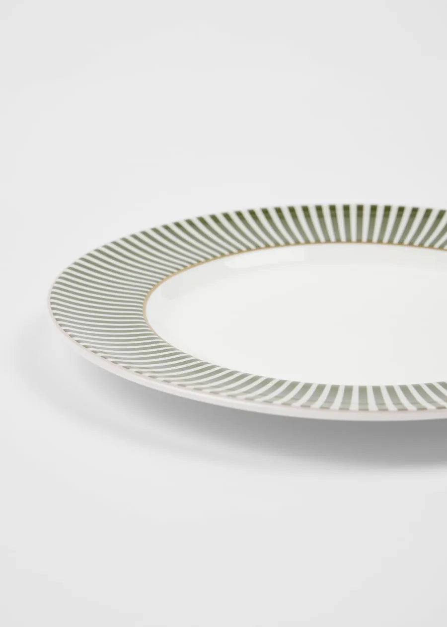 Green 6" Side Plate