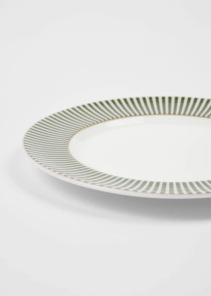 Green 6" Side Plate