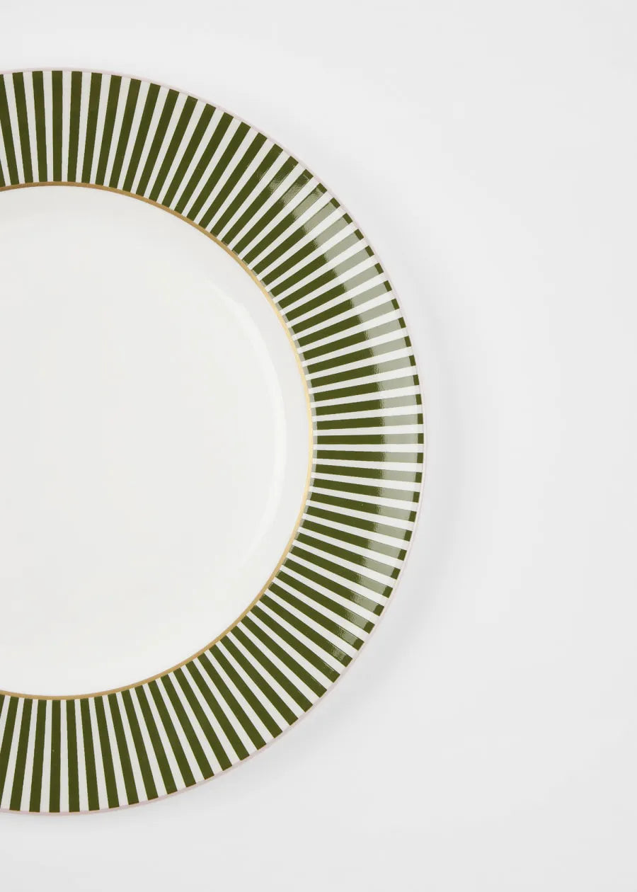 Green 6" Side Plate