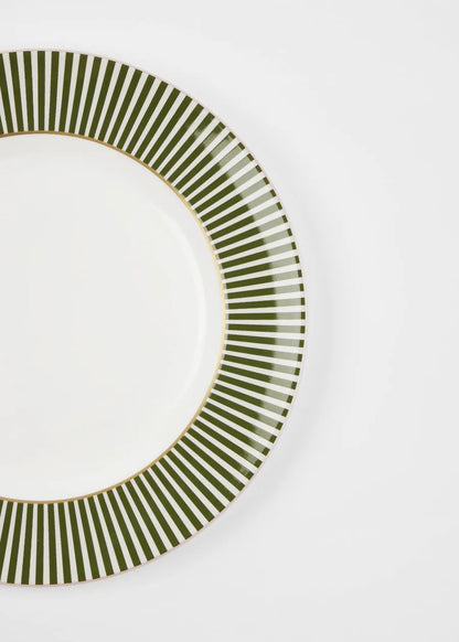 Green 6" Side Plate