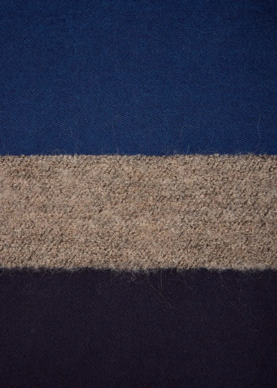 Blue and Brown