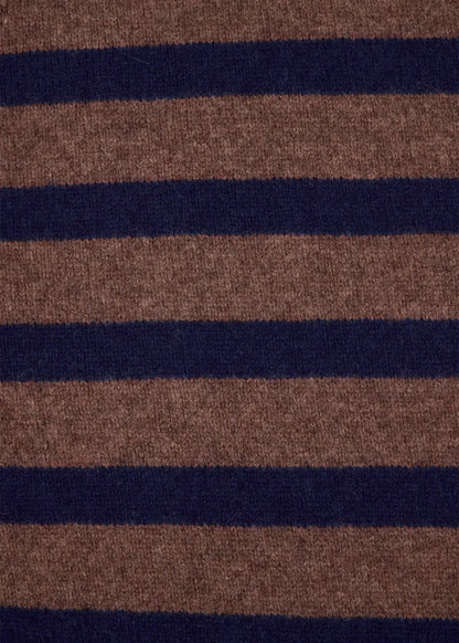 Brown and Navy
