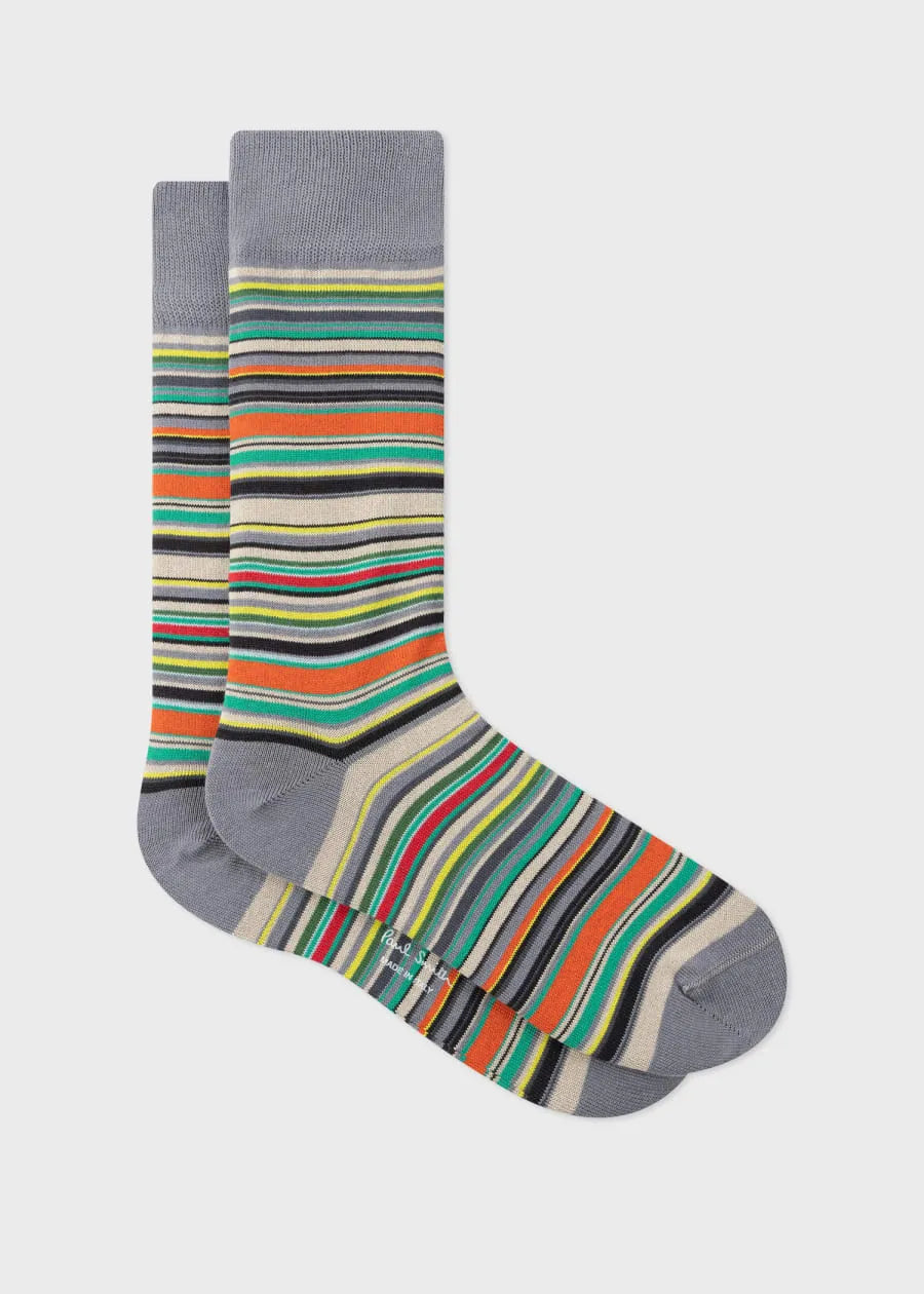 Grey 'Signature Stripe'