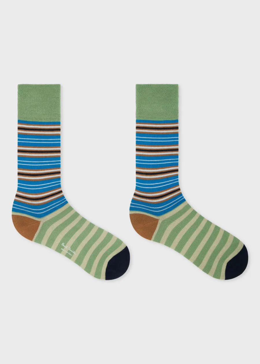 Blue and Green
