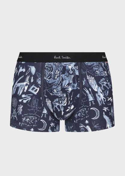Navy 'Little Beasts' Boxer Briefs