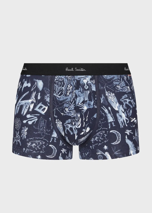 Navy 'Little Beasts' Boxer Briefs