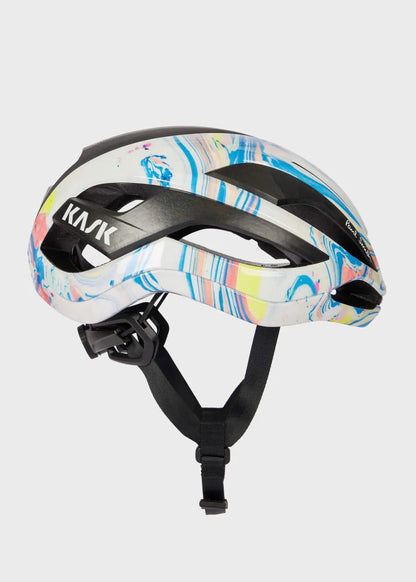 Paul Smith + Kask White 'Marble Inks' Elemento Cycling Helmet