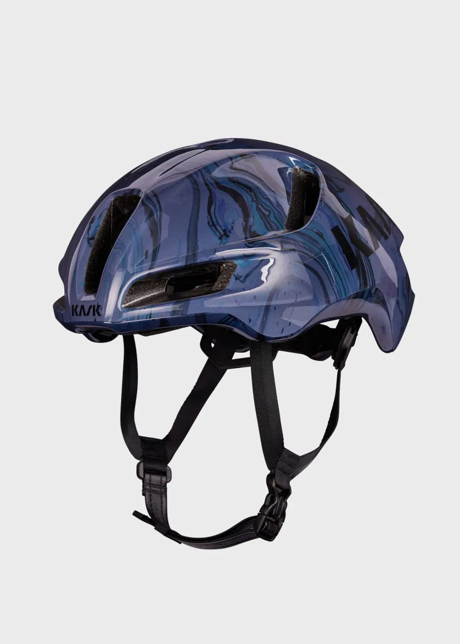 Paul Smith + Kask Navy 'Marble Inks' Utopia Cycling Helmet