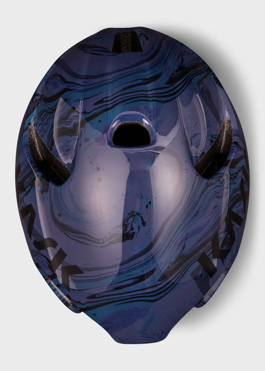 Paul Smith + Kask Navy 'Marble Inks' Utopia Cycling Helmet