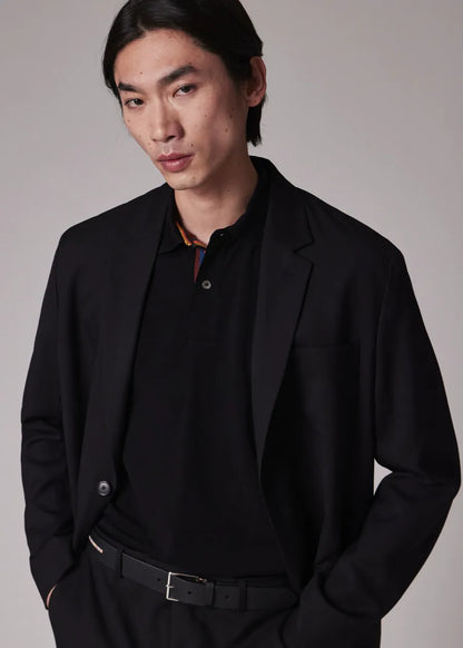A Suit To Travel In - Black Wool Unlined Blazer