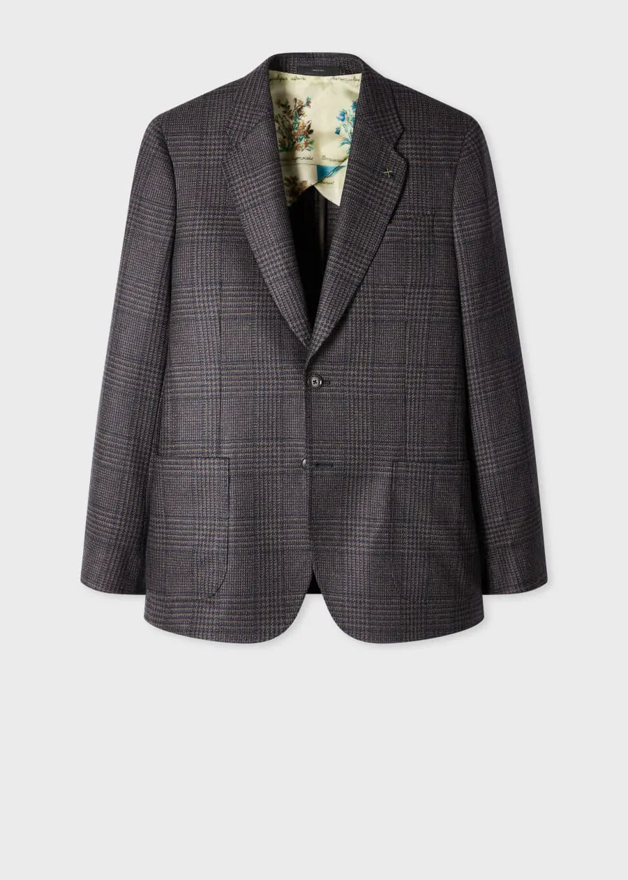 Navy and Brown