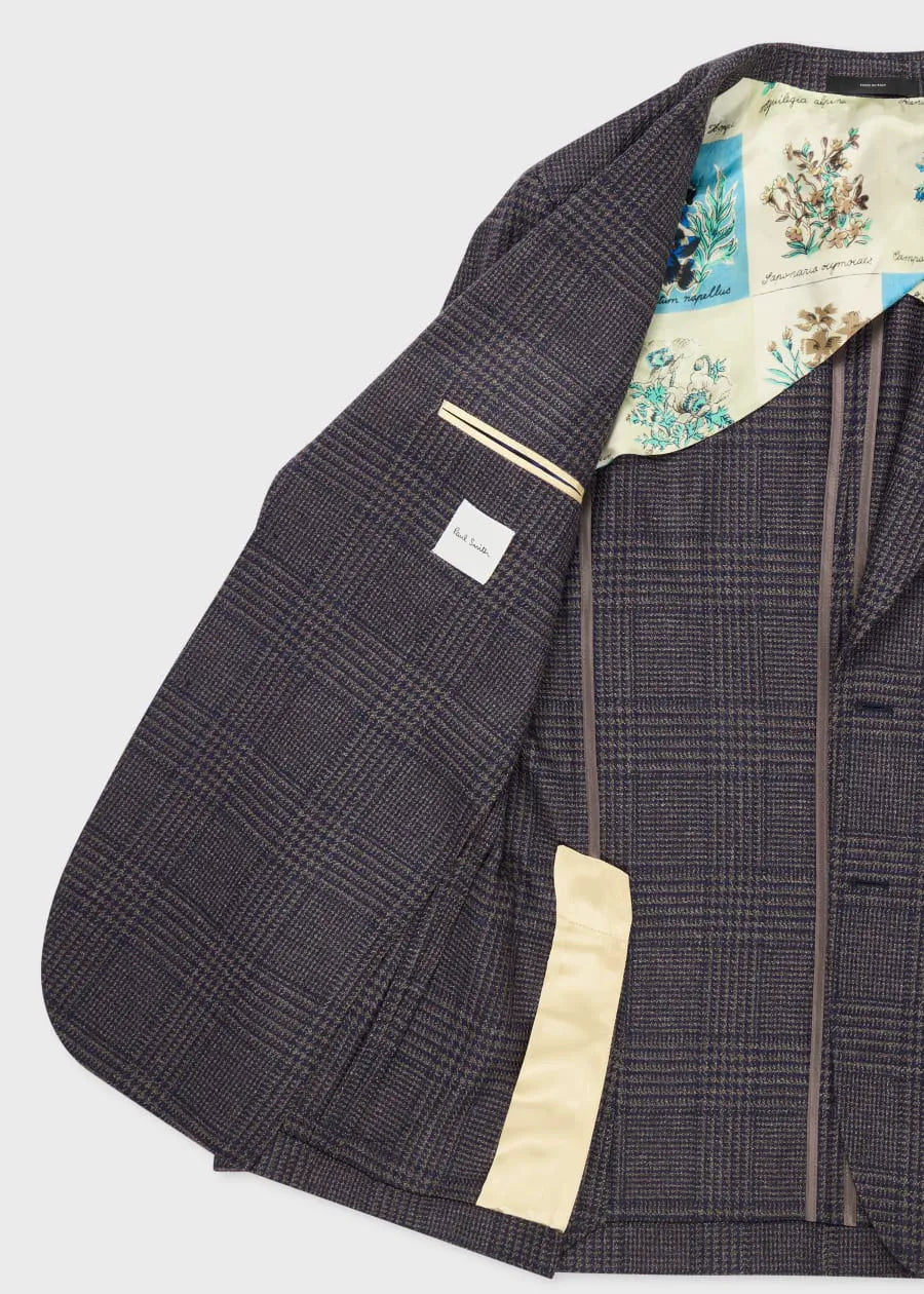 Navy and Brown