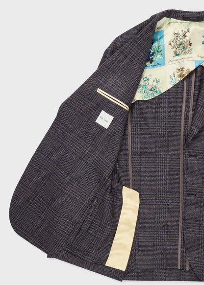 Navy and Brown