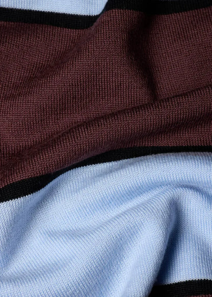 Blue and Brown
