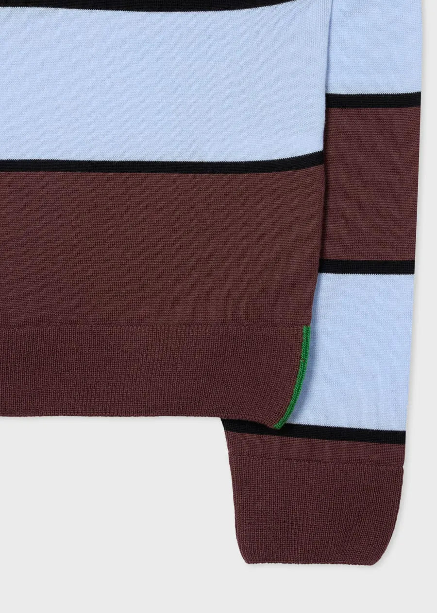 Blue and Brown