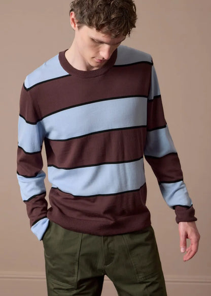Blue and Brown