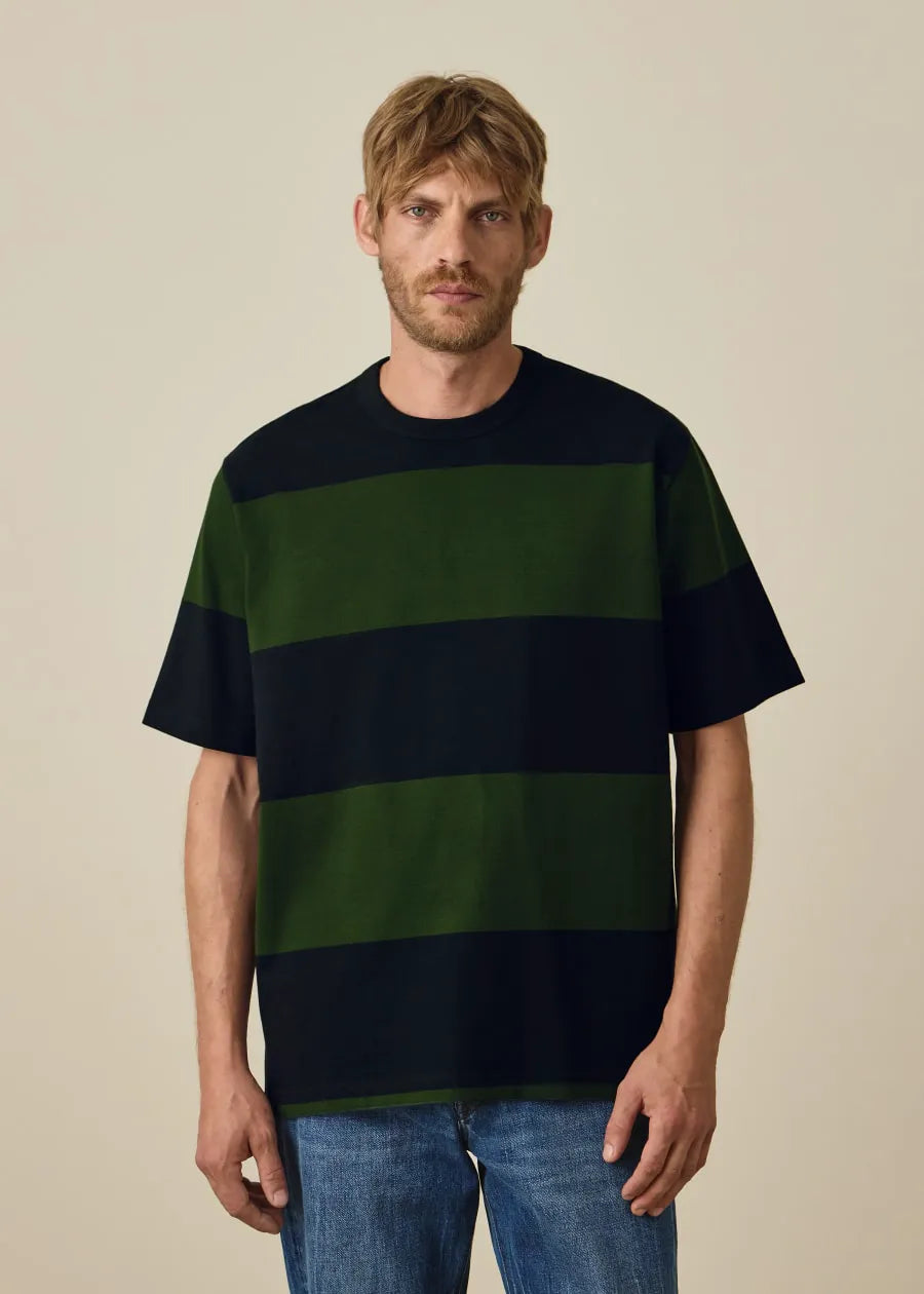 Navy and Green