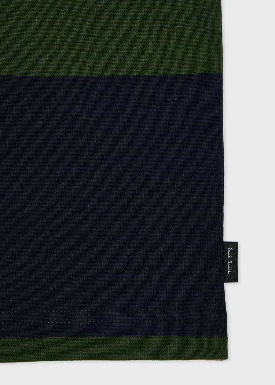 Navy and Green