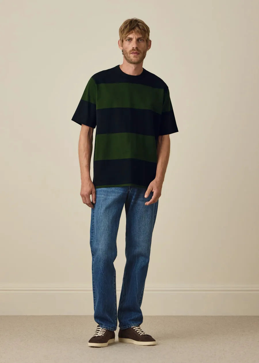 Navy and Green