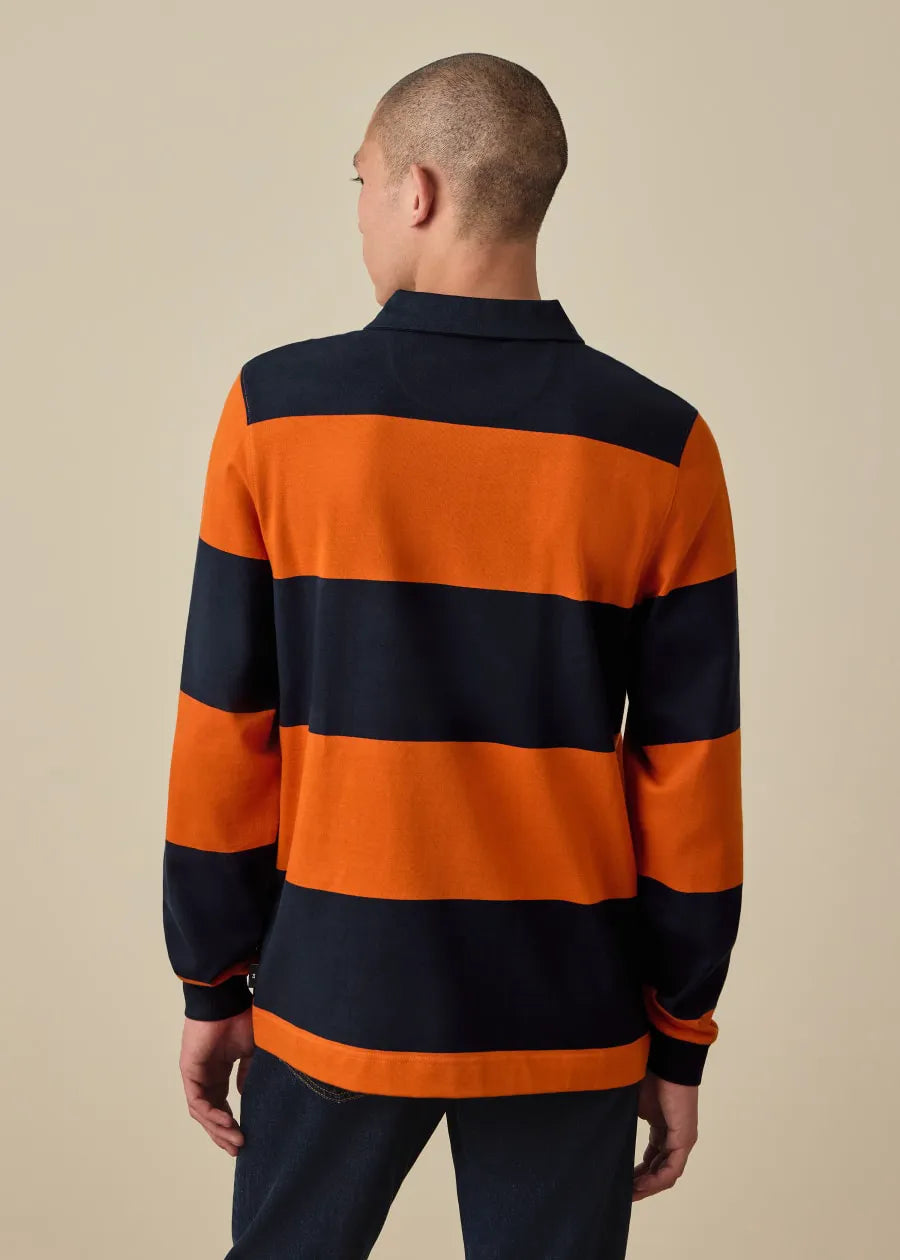 Navy and Orange