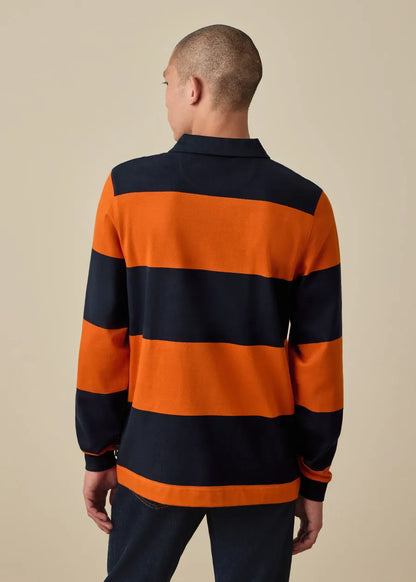 Navy and Orange