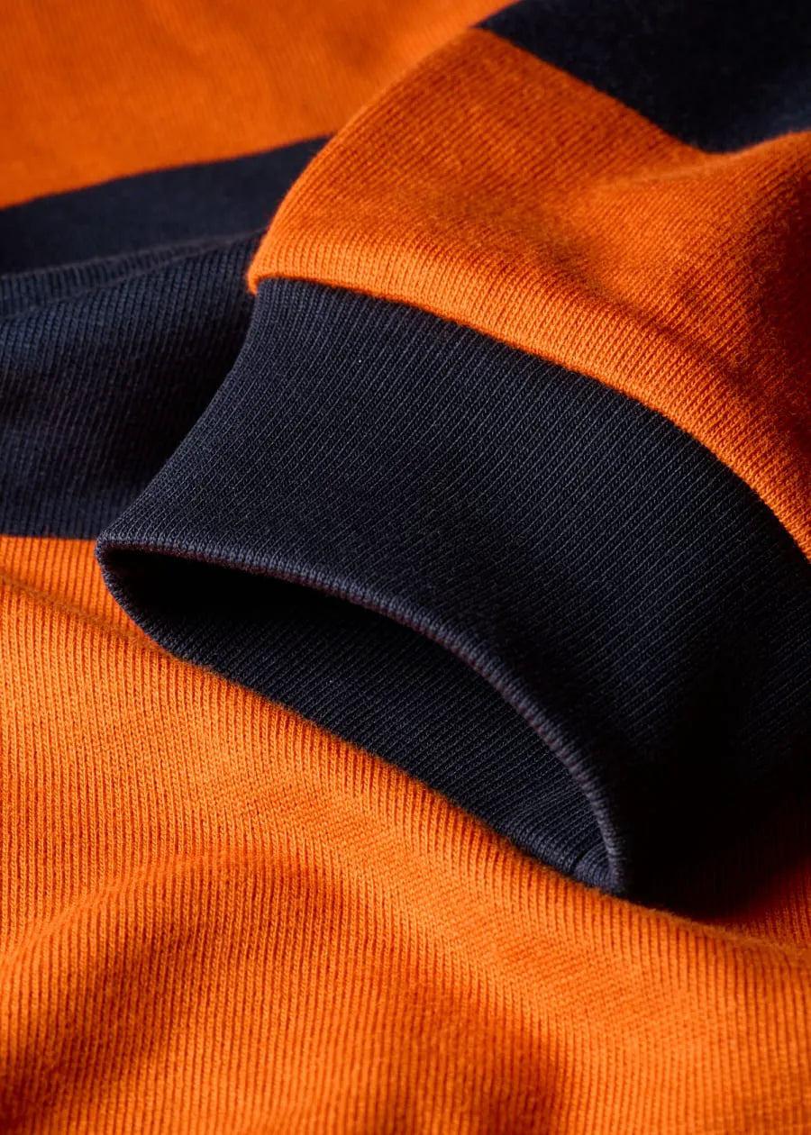Navy and Orange