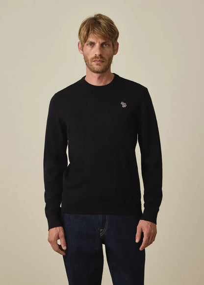 Paul Smith for Manchester United - Black Zebra Logo Sweater