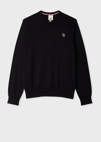 Paul Smith for Manchester United - Black Zebra Logo Sweater