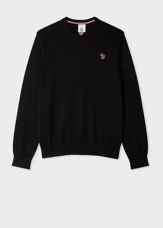Paul Smith for Manchester United - Black Zebra Logo Sweater