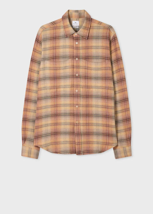 Orange and Beige