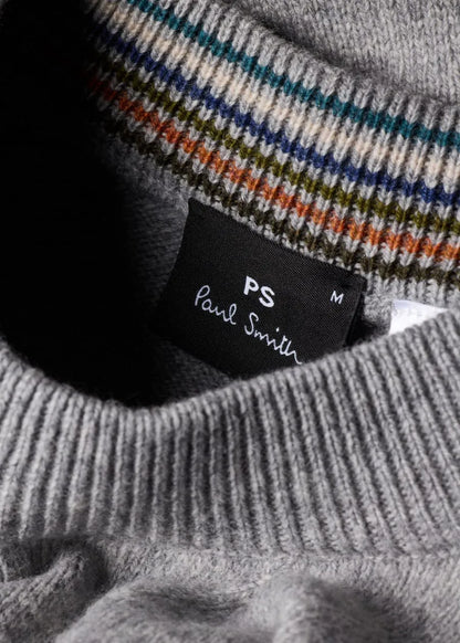 Grey Merino Wool Sweater