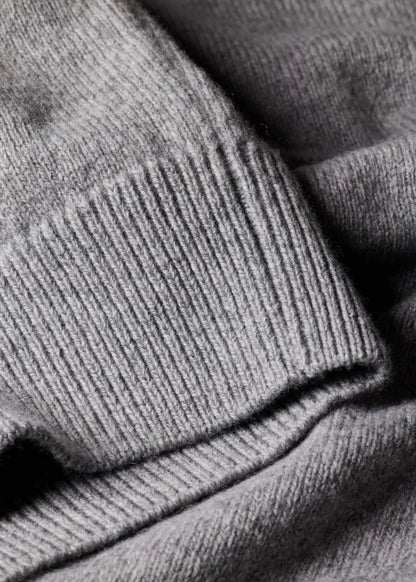 Grey Merino Wool Sweater