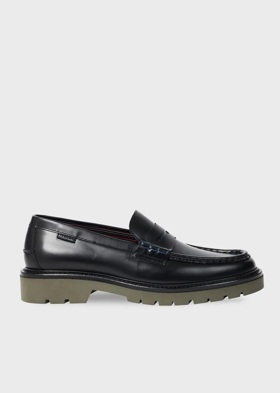Black 'Alfie' Loafers