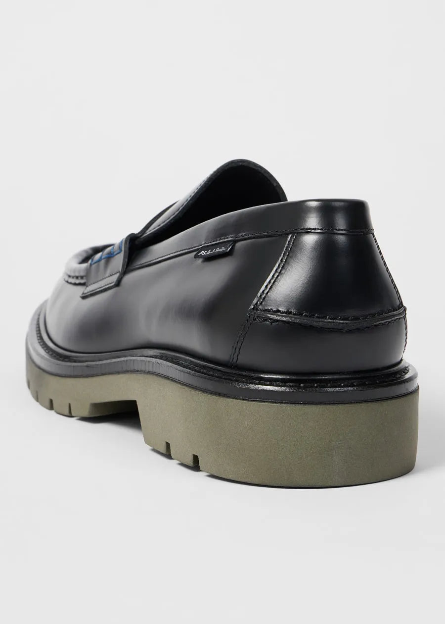 Black 'Alfie' Loafers