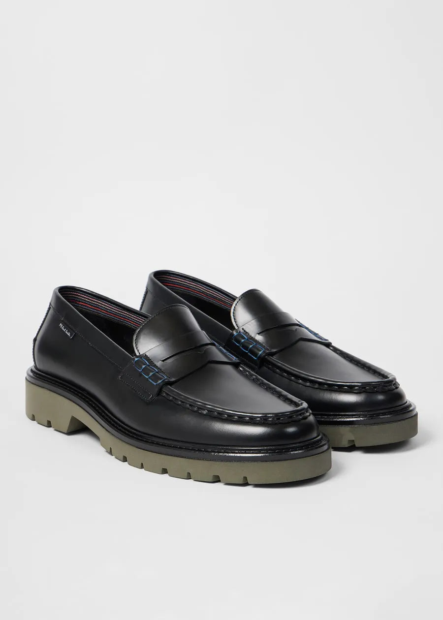 Black 'Alfie' Loafers