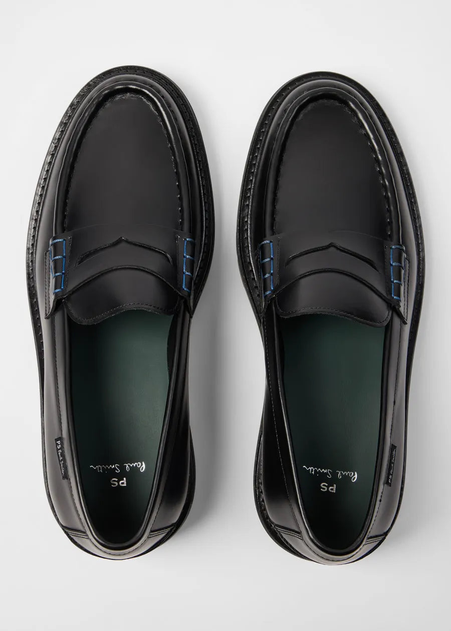 Black 'Alfie' Loafers