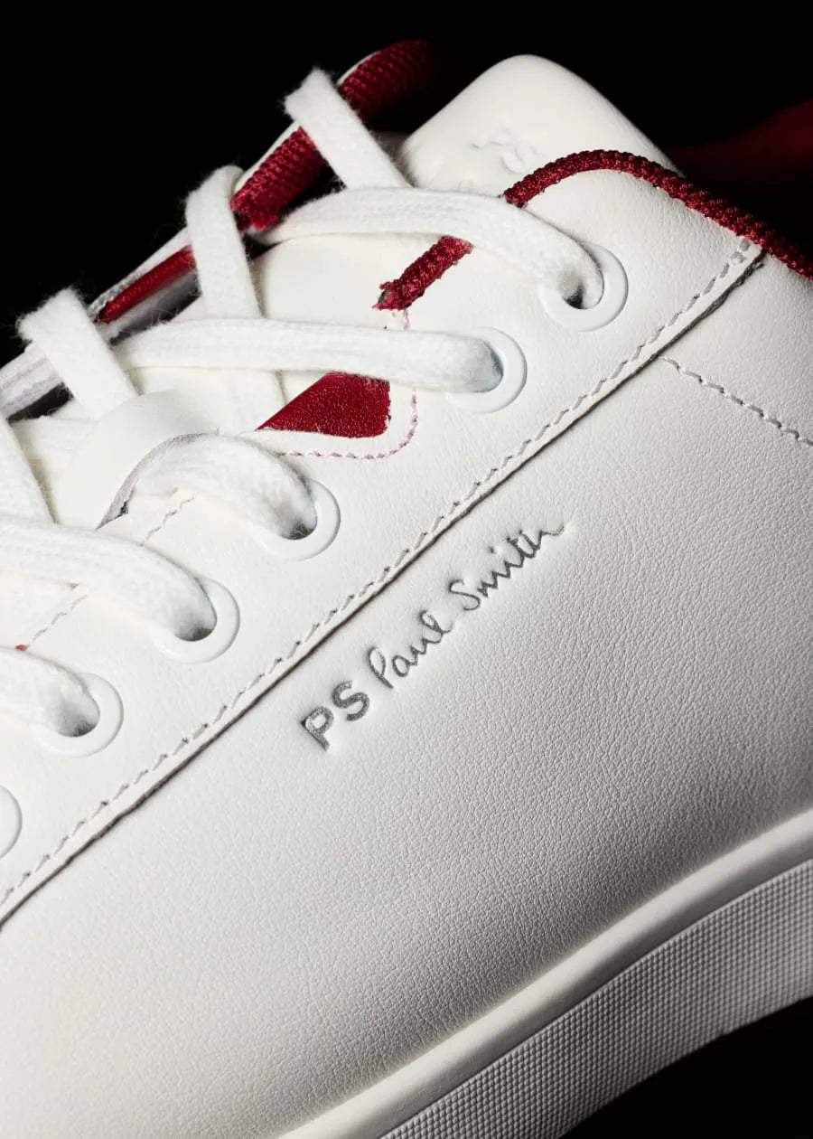 White and Burgundy