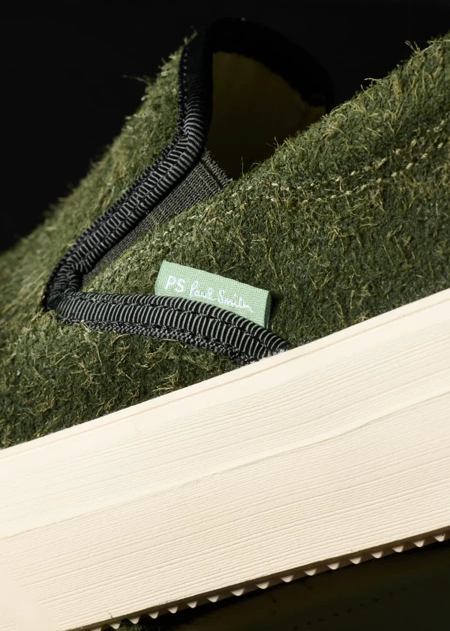 Khaki Green 'Lex' Trainers