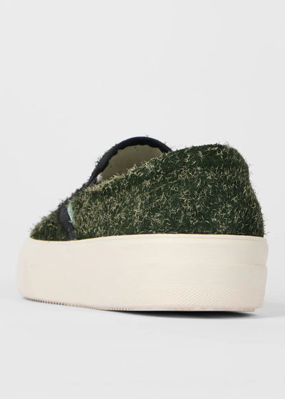 Khaki Green 'Lex' Trainers