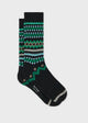 Black and Teal