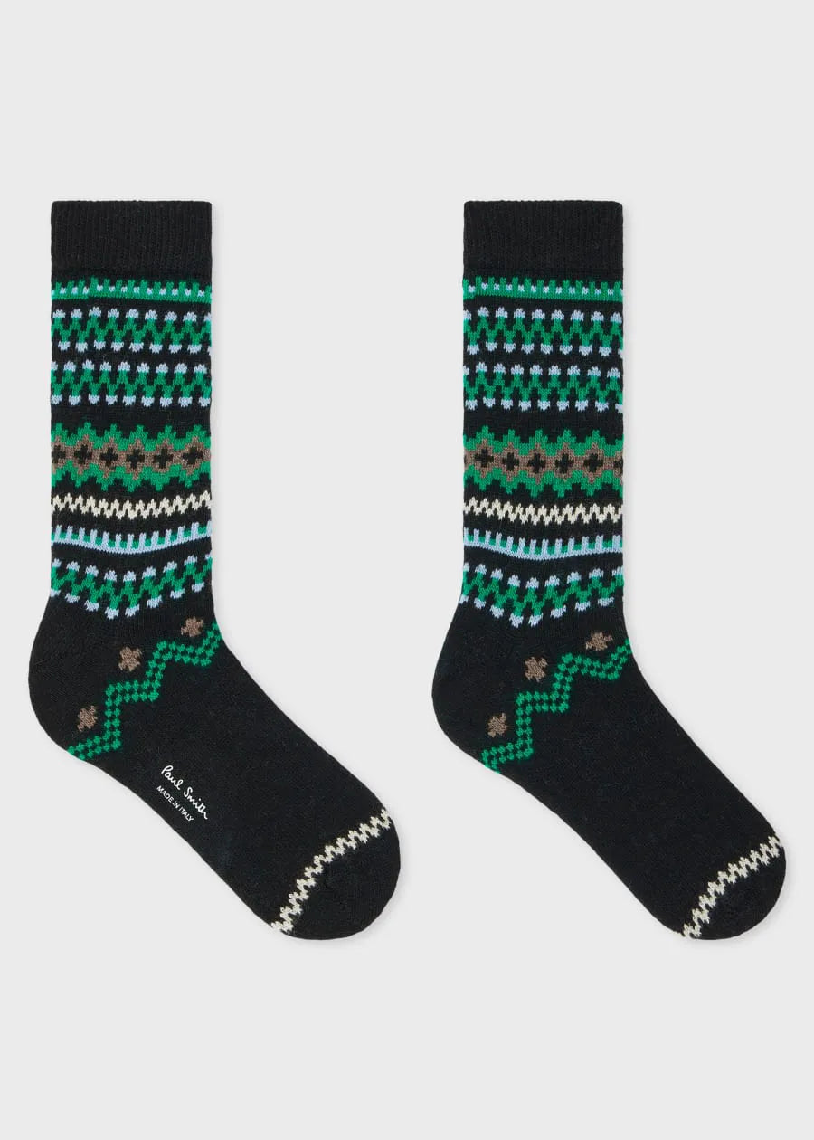 Black and Teal