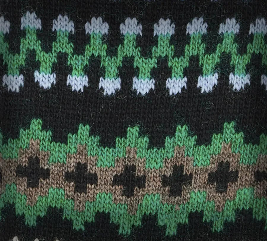 Black and Teal