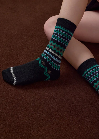 Black and Teal