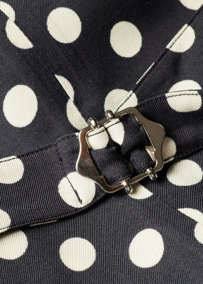 Women's Polka Dot Shirt Dress